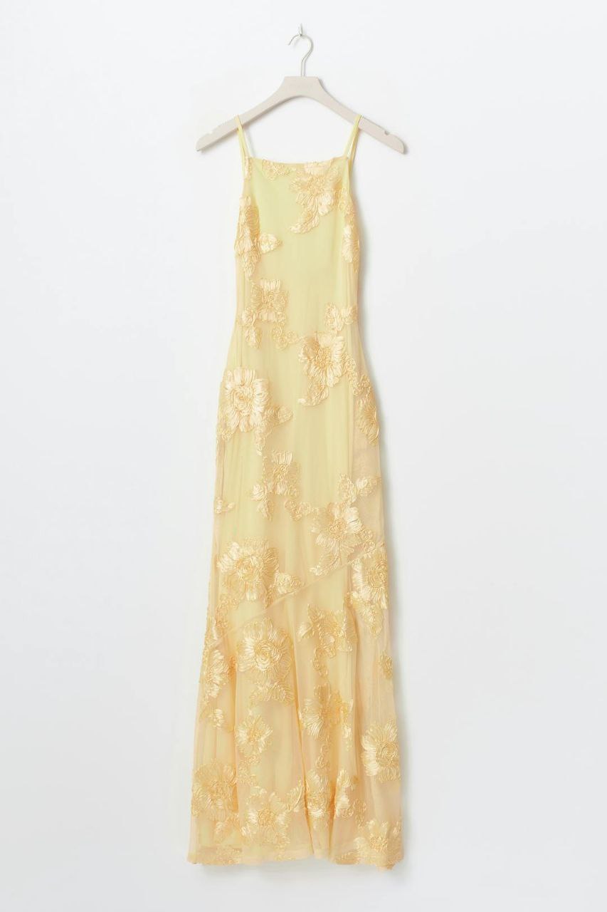 Embroidery Maxi Dress