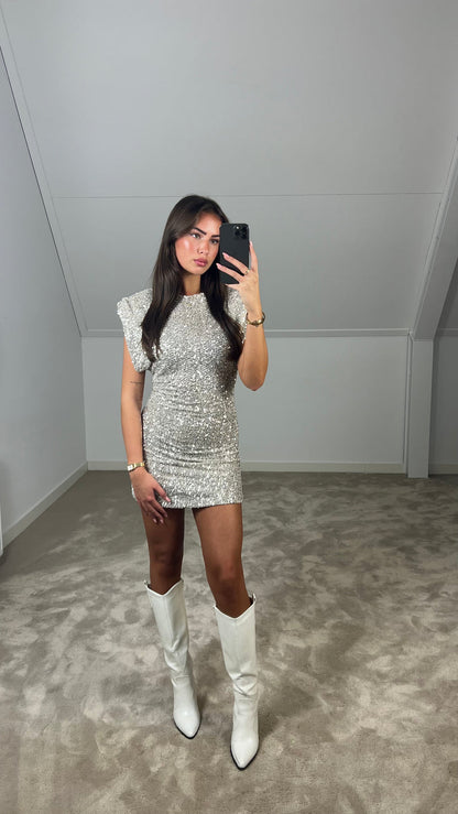 Vayenna Sequin Mini Dress